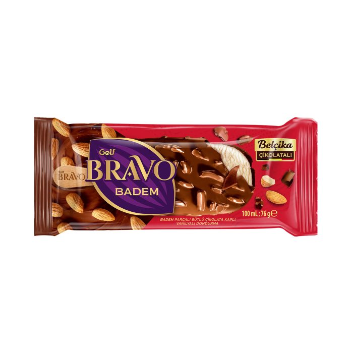 Golf Bravo Belçika Çikolatalı Badem 100 mL - Görsel 1