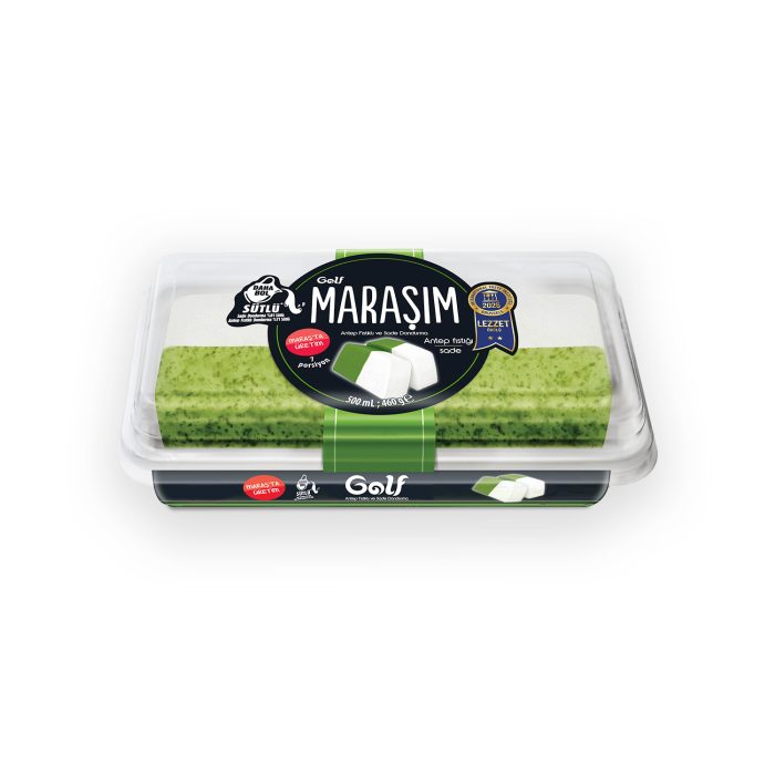 Golf Maraşım %81 Sütlü Sade-Antep Fıstığı 500 mL - Görsel 1