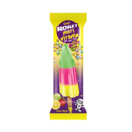 Golf Roket Multivitamin Elma-Çilek-Limon 55 mL