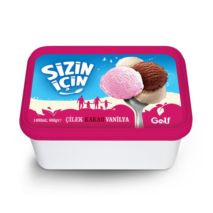 Golf Sizin İçin Çilek- Kakao – Vanilya - Görsel 1