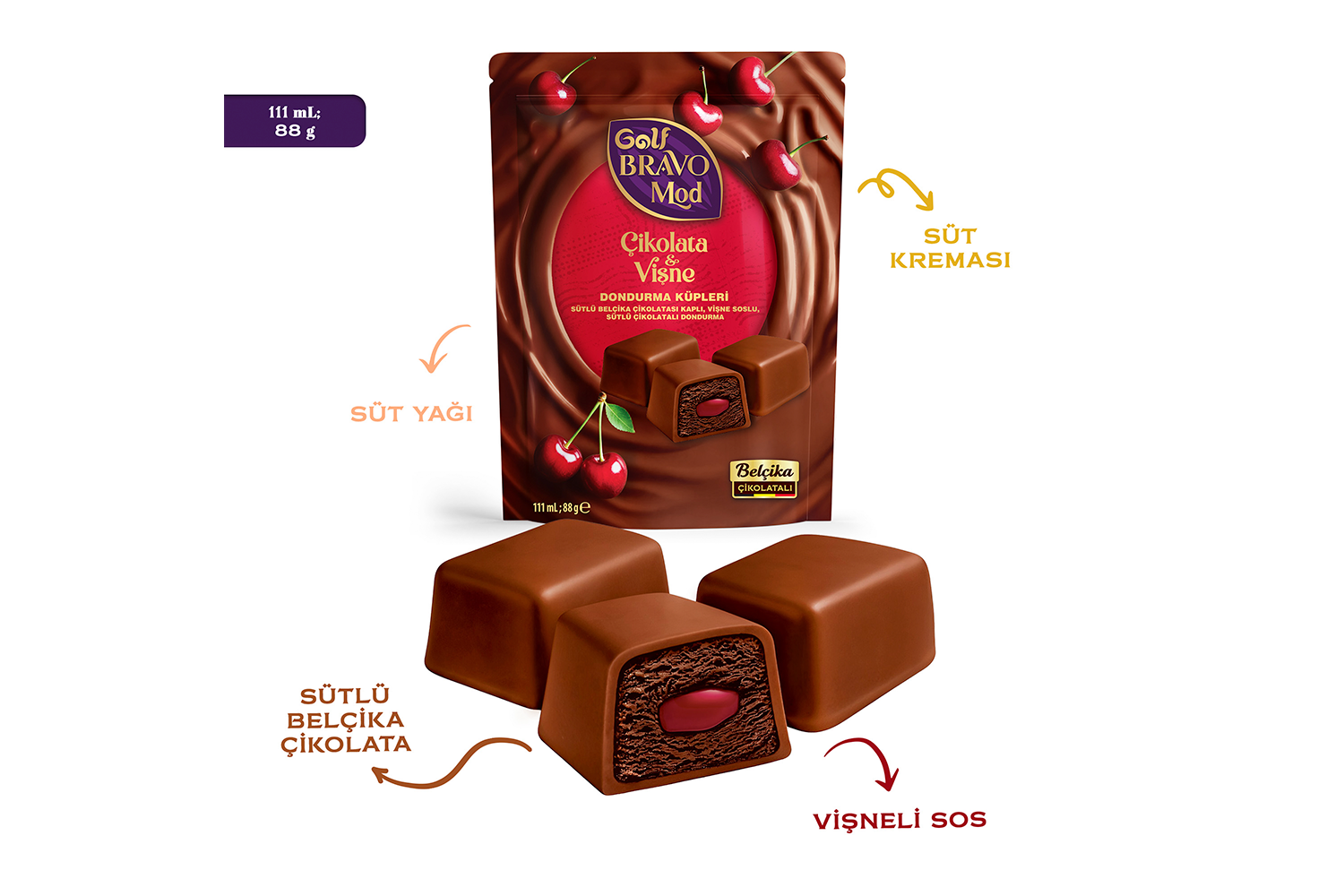Golf Bravo Mod Çikolata & Vişne